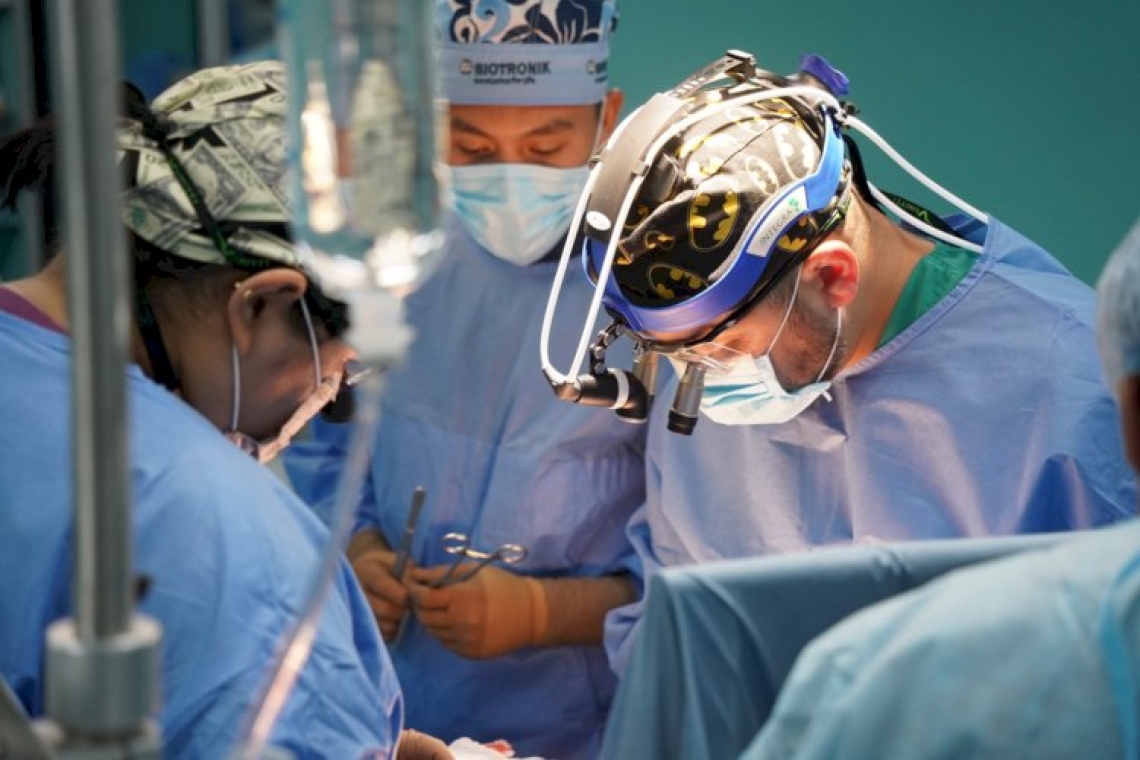 Кардиохирургиялық бөлімшеде 2023 жылы ТМККК және МӘМС шеңберінде 376 операция жасалды