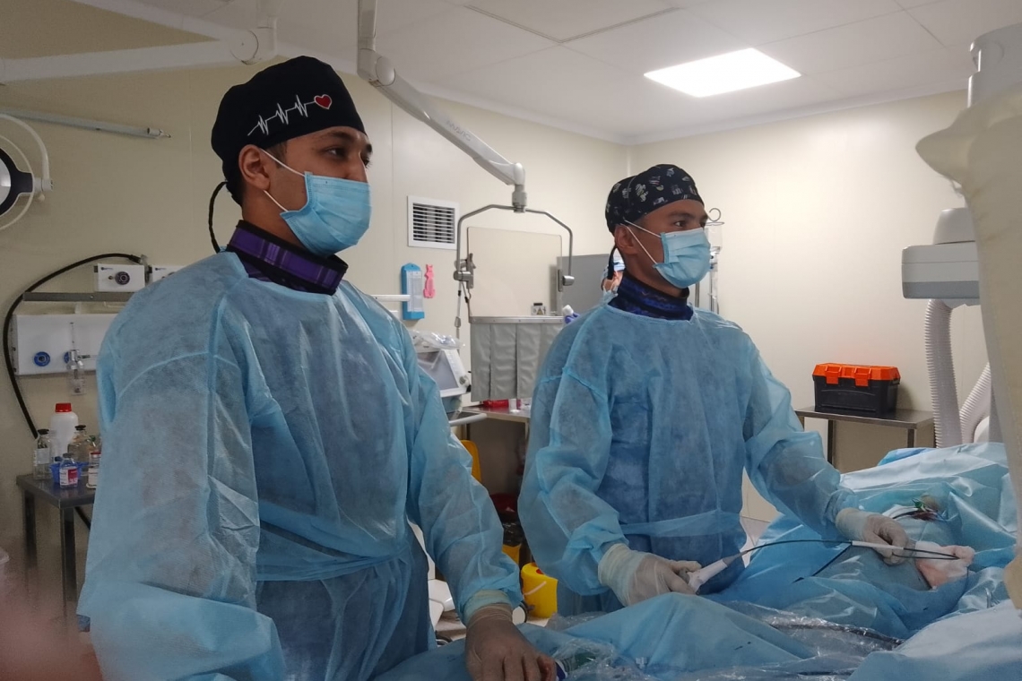 Аритмологами НИИКВБ успешно проводятся операции пациентам с нарушениями ритма сердца, в т.ч. сложными, с помощью системы EnSite Х
