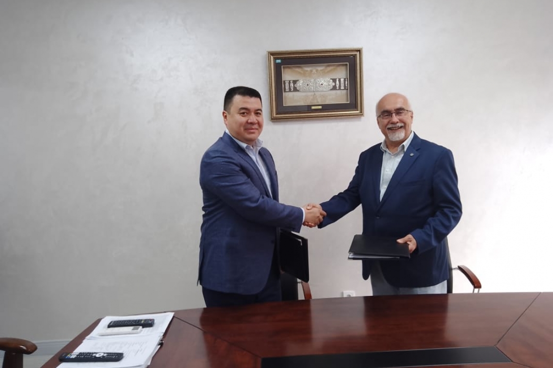 КІАҒЗИ Басқарма Төрағасы Марат Пашимовтың Түркияның Измир қаласындағы Эге университетінің басшылығымен кездесуі өтті
