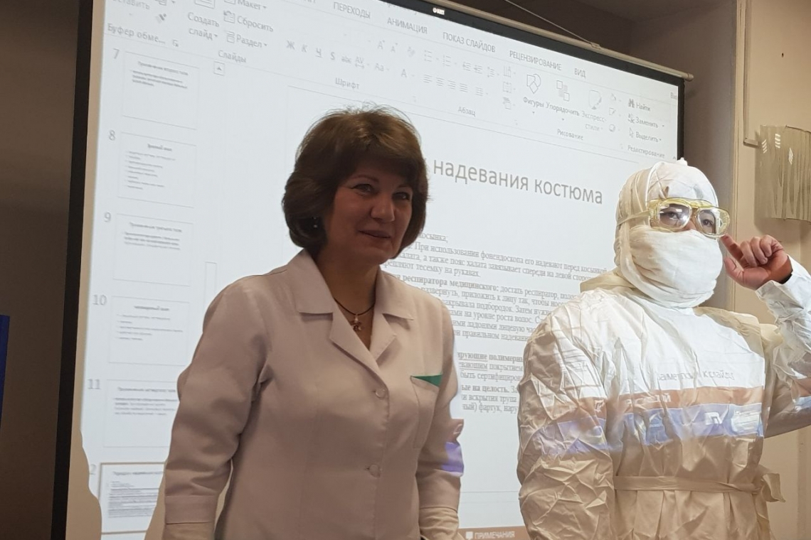 Сегодня мы расскажем о медсестре инфекционного контроля Ларисе Зиновой