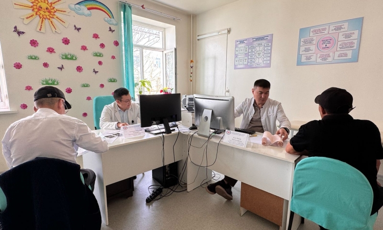 Врачи НИИКВБ оказали организационно-методическую помощь коллегам с Ордабасинского района Туркестанской области