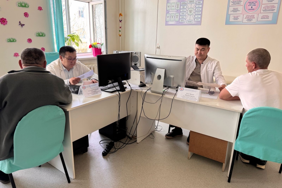 КІАҒЗИ дәрігерлері Түркістан облысы Ордабасы ауданындағы әріптестеріне ұйымдастырушылық-әдістемелік көмек көрсетті
