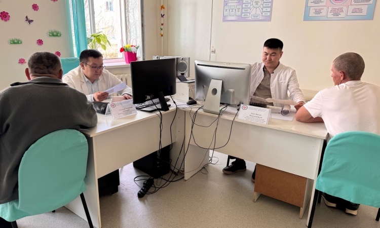 КІАҒЗИ дәрігерлері Түркістан облысы Ордабасы ауданындағы әріптестеріне ұйымдастырушылық-әдістемелік көмек көрсетті